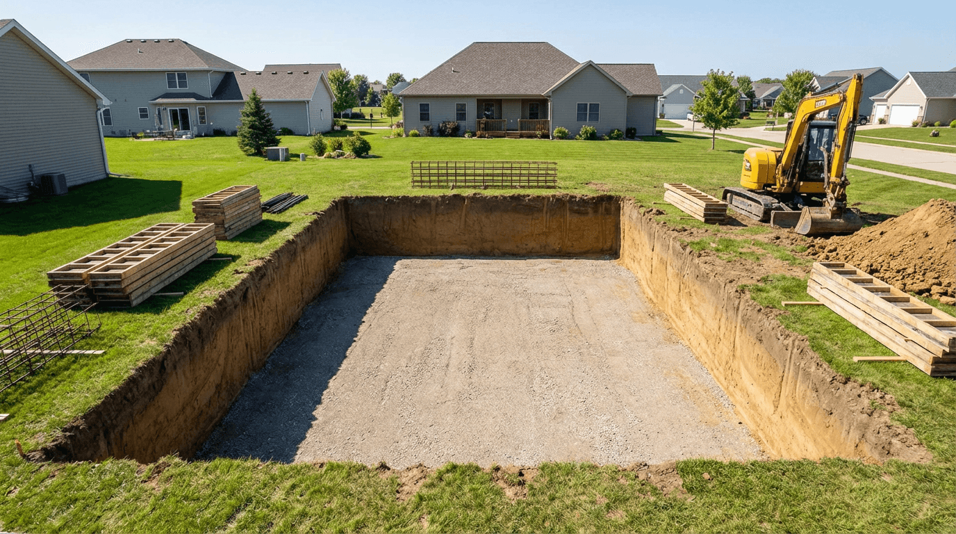 Residential Foundation Excavation